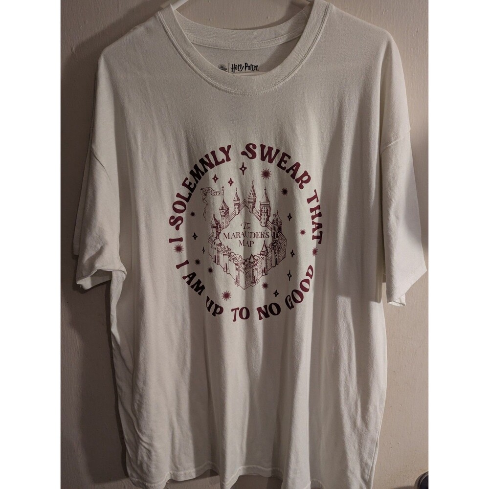 Harry Potter Marauder’s Map T-shirt Size XL